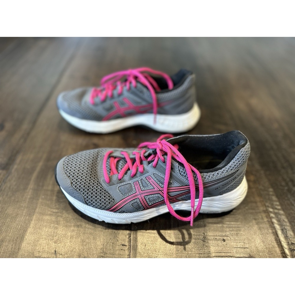 Asics Womens GEL-CONTEND 5  Sneaker Metropolis /Fuchsia/Purple‎
